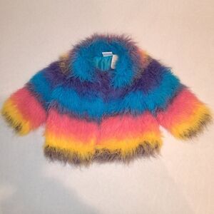 Heidi Klum Faux Fur Winter Coat